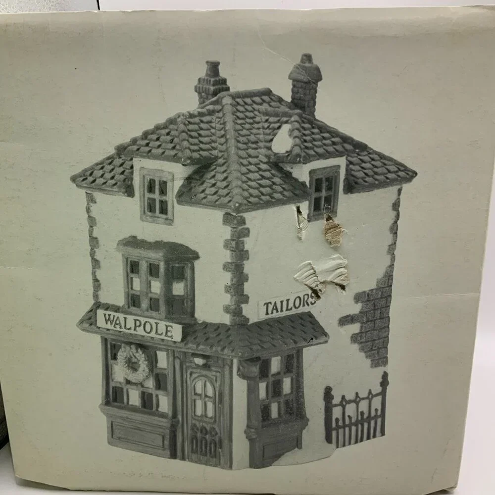 Department 56 Heritage Village Collections Dickens Walpole Tailors Building